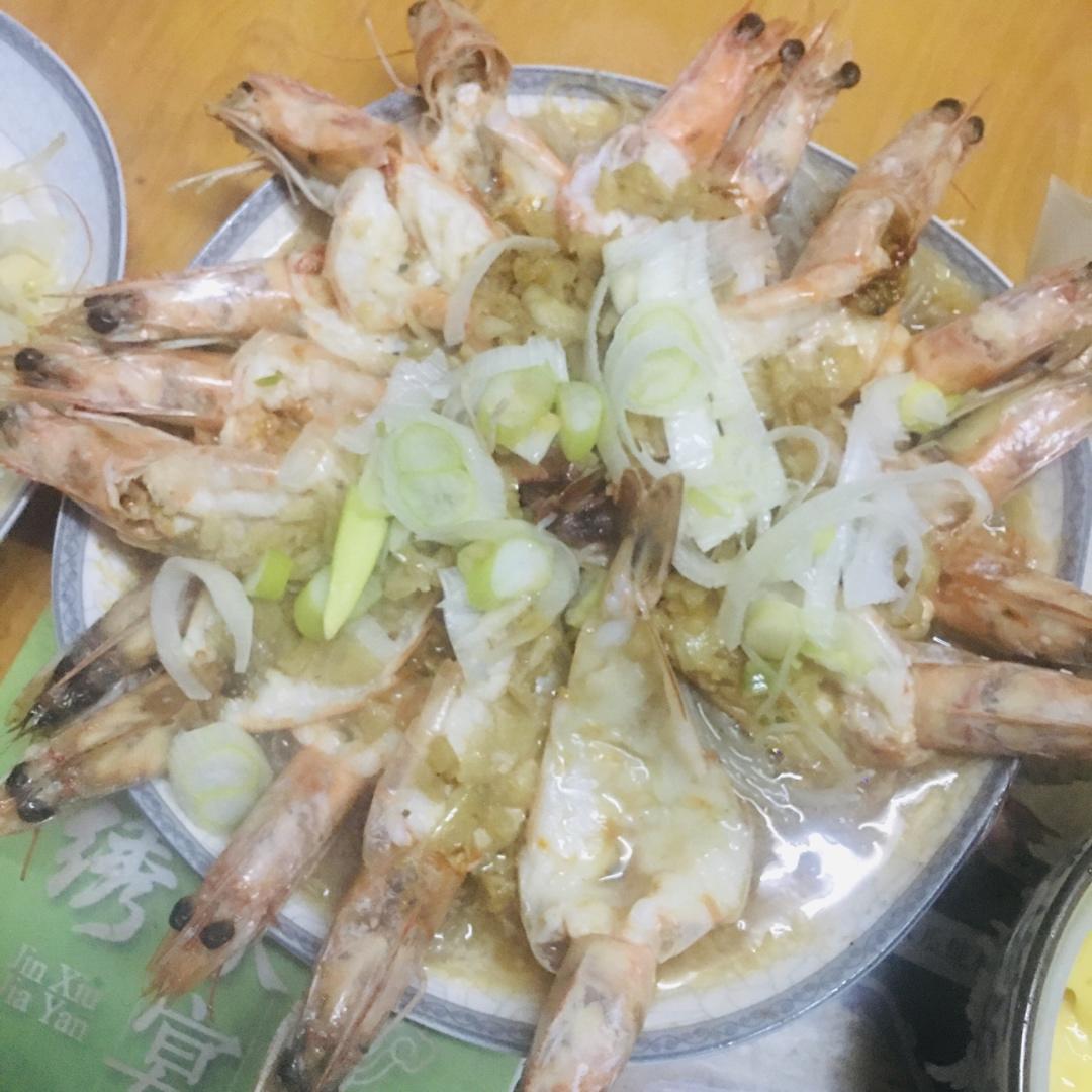 蒜蓉粉丝蒸虾