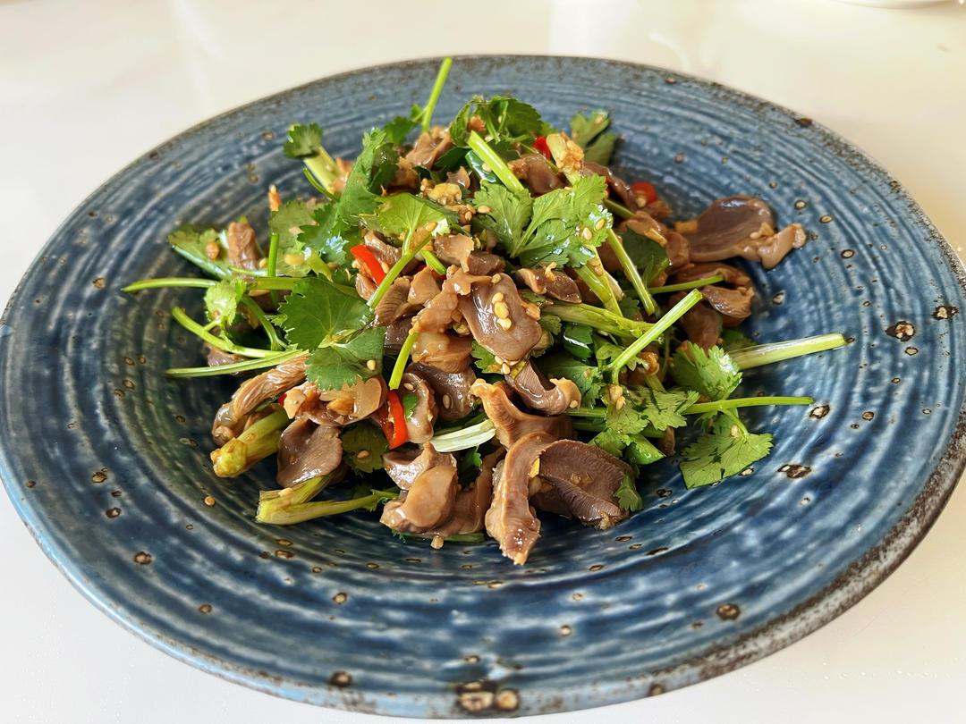 三碗米饭还不够❗️酸辣过瘾的凉拌鸡胗