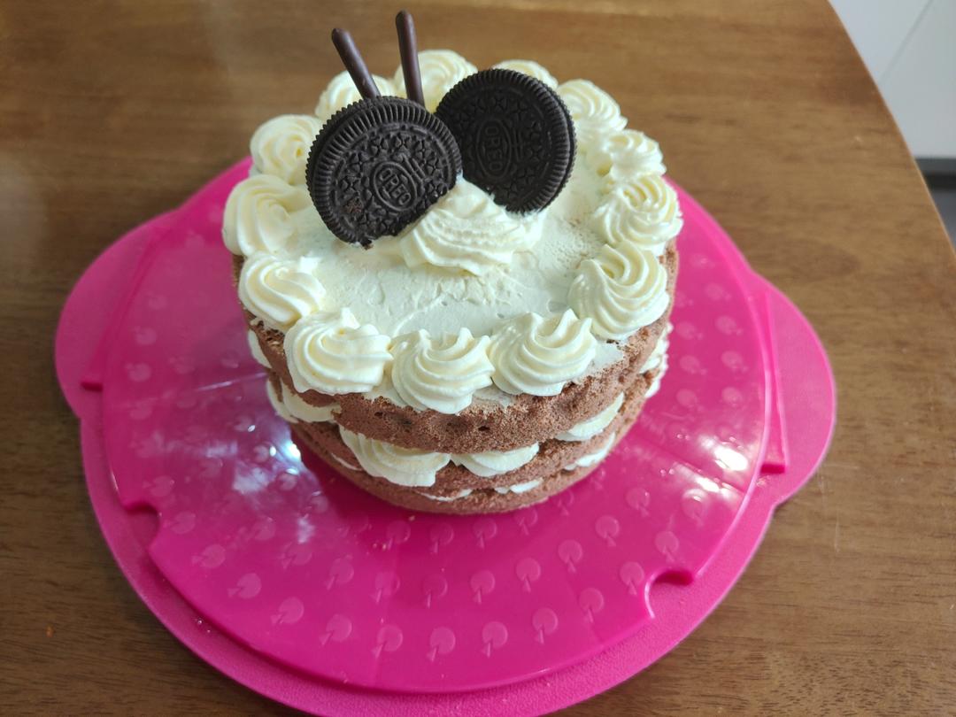 巧克力蒸蛋糕(6寸)