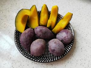 紫薯南瓜馒头【豆沙包】的做法 步骤1