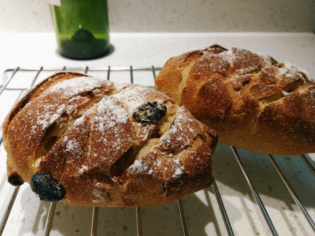 全麦核桃包～软欧包