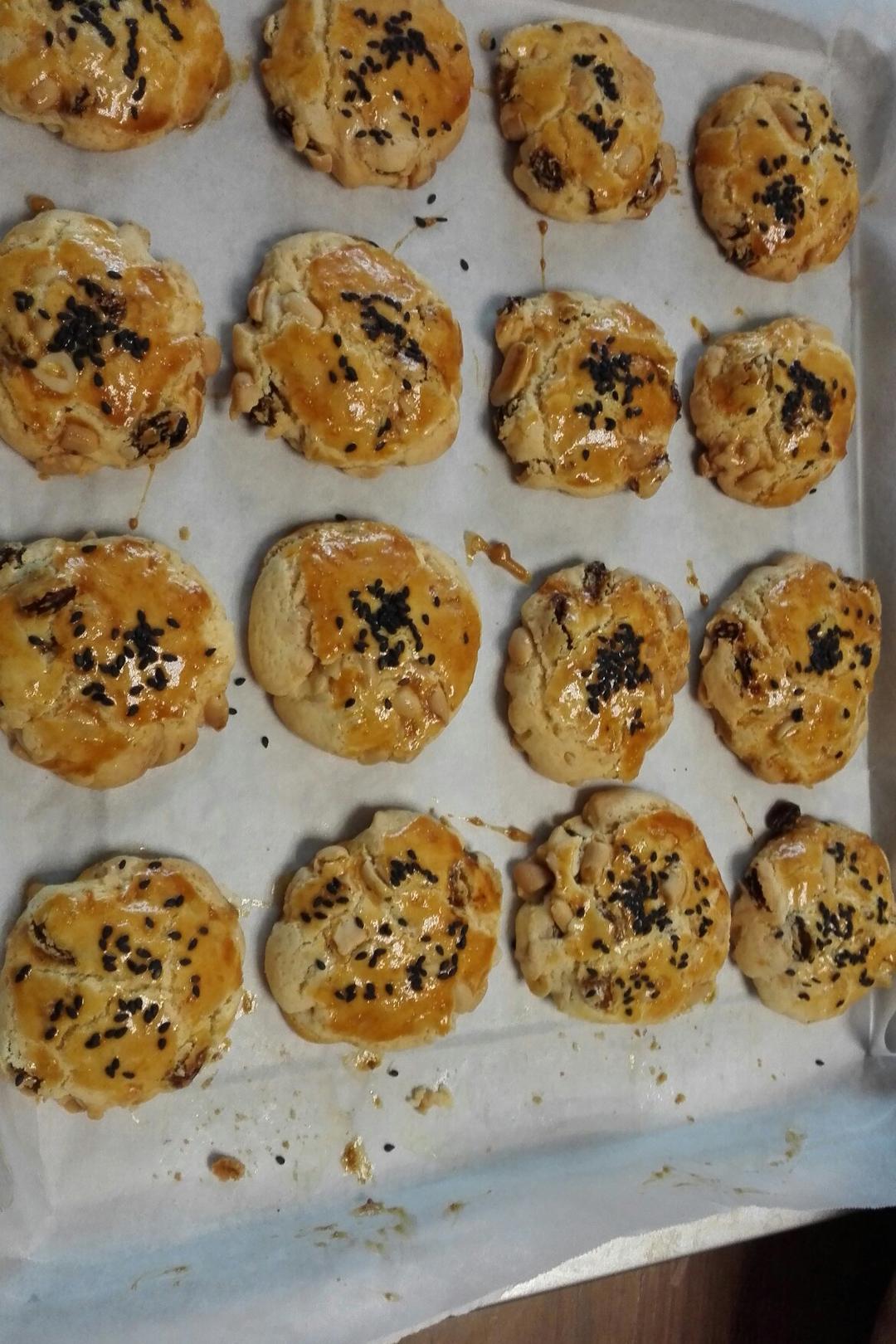 葡萄干花生酥（低油低糖版）