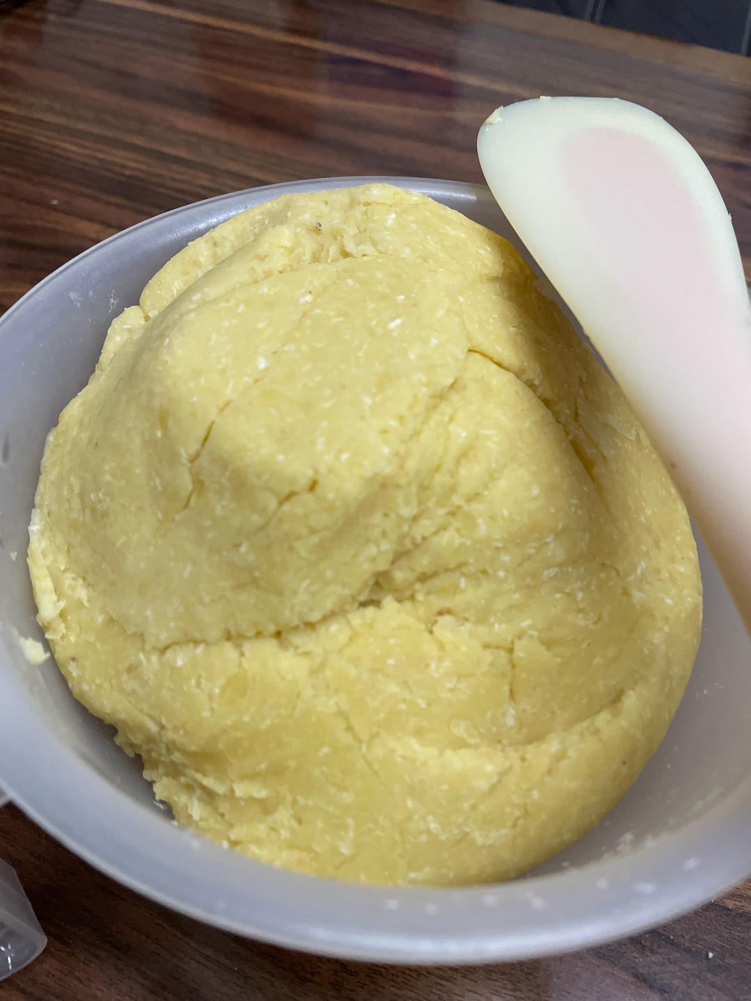 冰皮月饼馅~低糖低油版绿豆椰蓉馅-吃一口就停不下来
