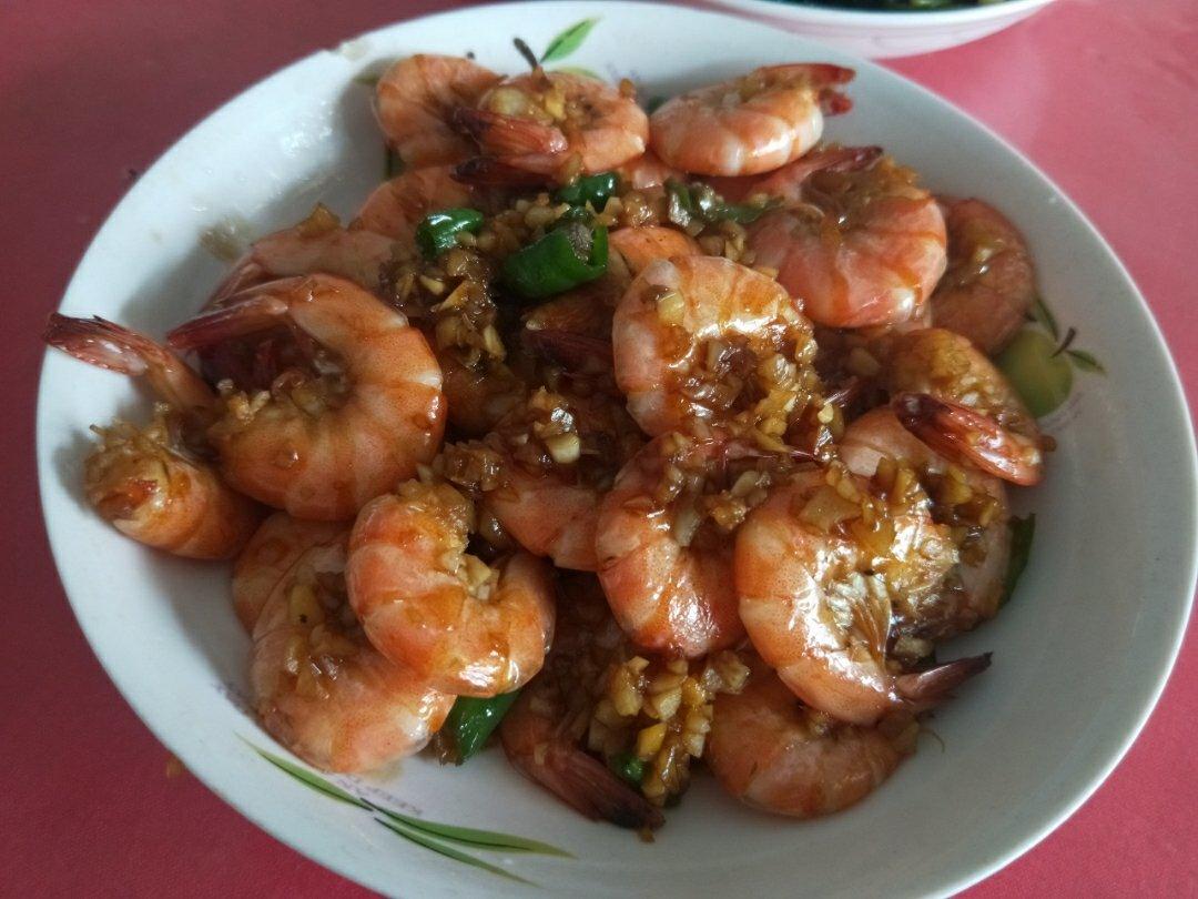 蒜蓉炒大虾