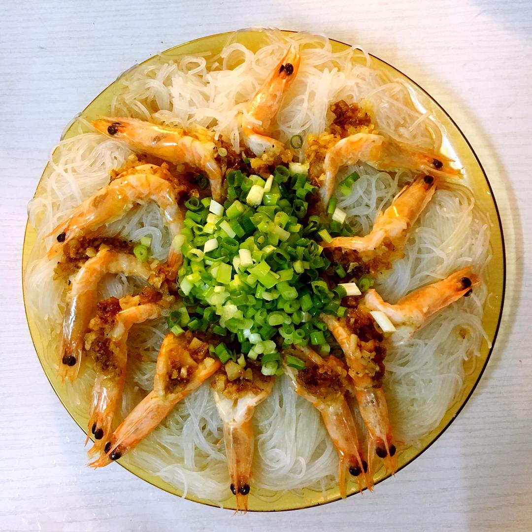 蒜蓉粉丝蒸虾
