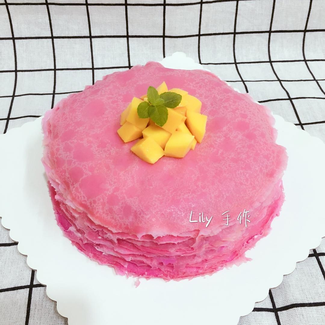少女心火龙果千层