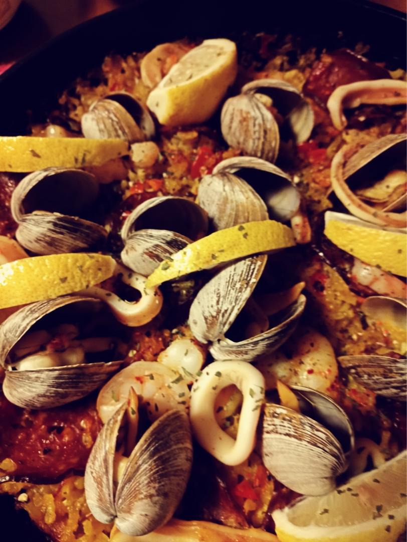 【曼食慢语】Seafood Paella 西班牙海鲜饭