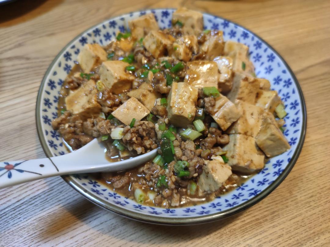 家常菜-肉末豆腐