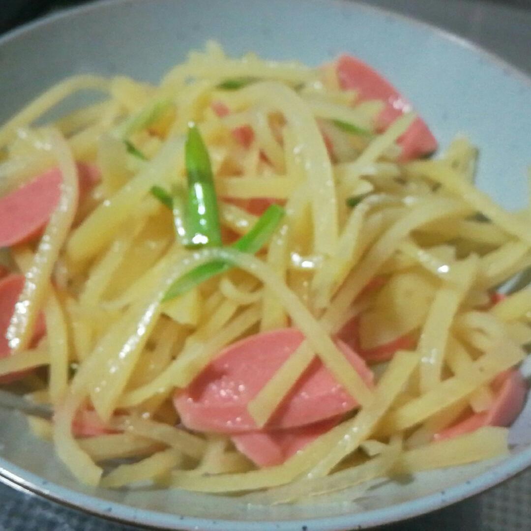 凉拌土豆丝