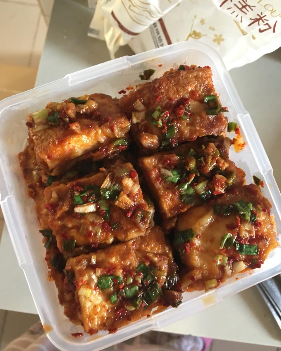 韩式煎豆腐 Side Dish Tofu