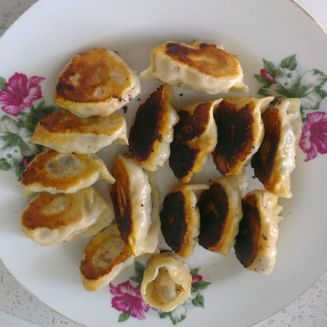 脆底煎饺