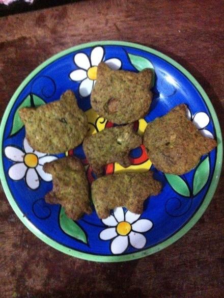 艾草杏仁饼干