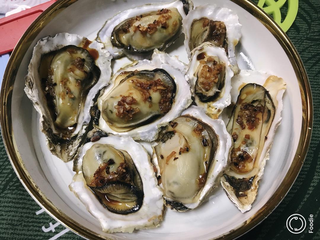 蒜蓉烤生蚝（烤箱版首发）