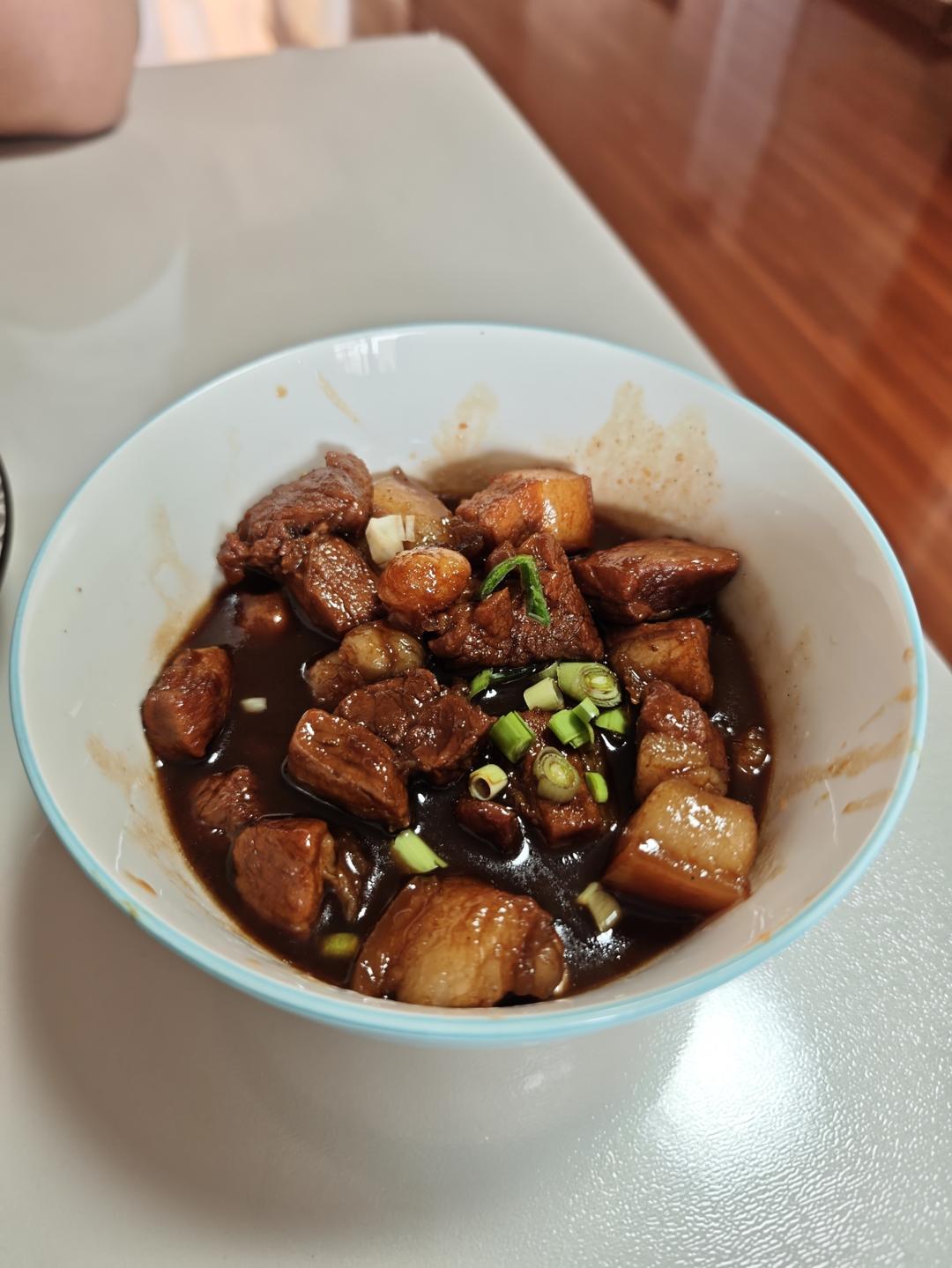 不焯水不放油的家常红烧肉