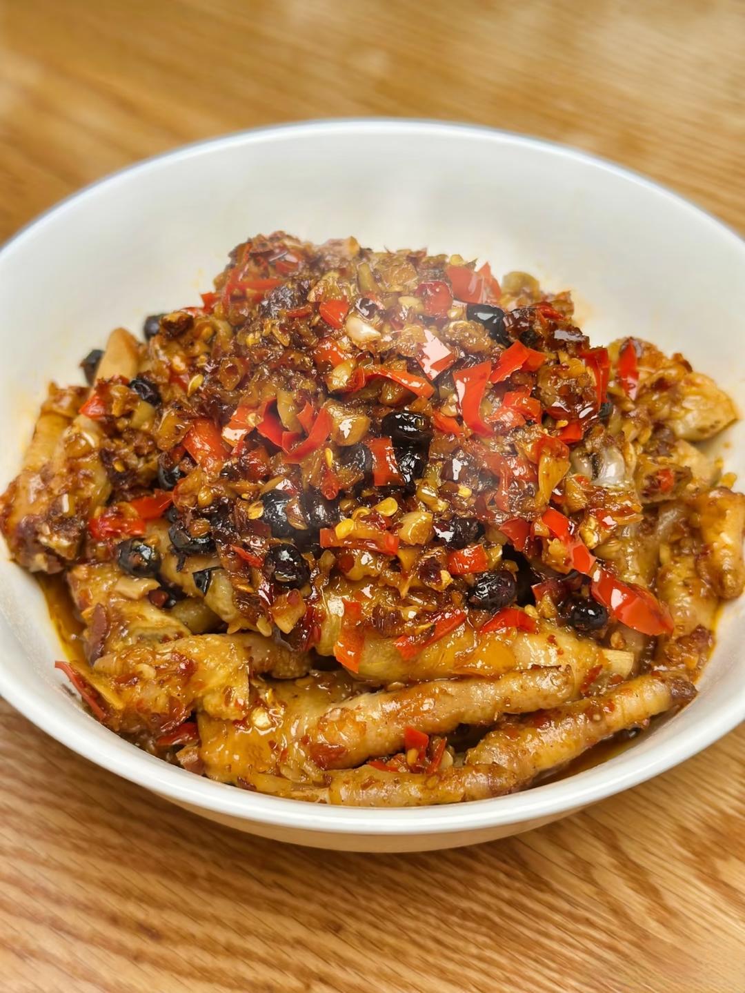 蒸菜之【干椒蒸鸡爪】