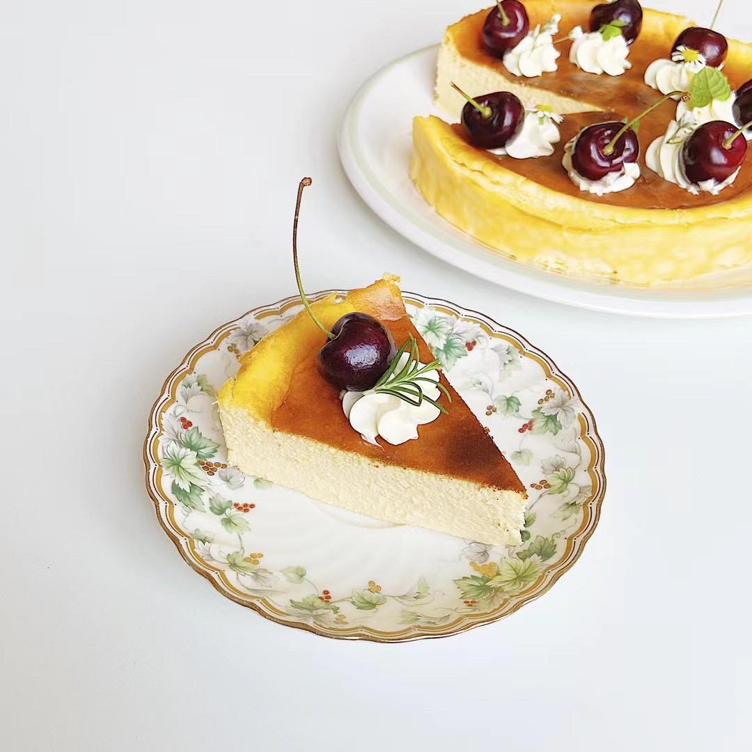 巴斯克芝士蛋糕『最简单的蛋糕』零失败🔥芝士控