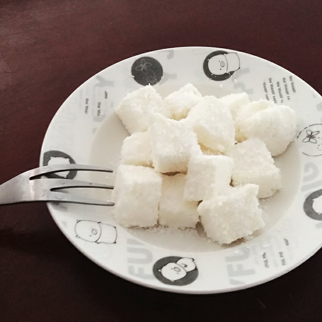 椰蓉牛奶小方