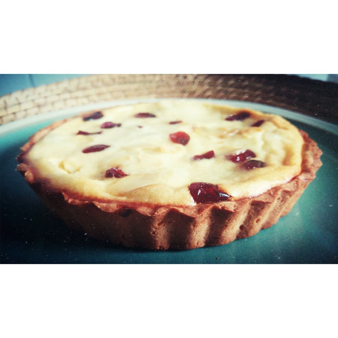 蔓越莓椰香芝士派