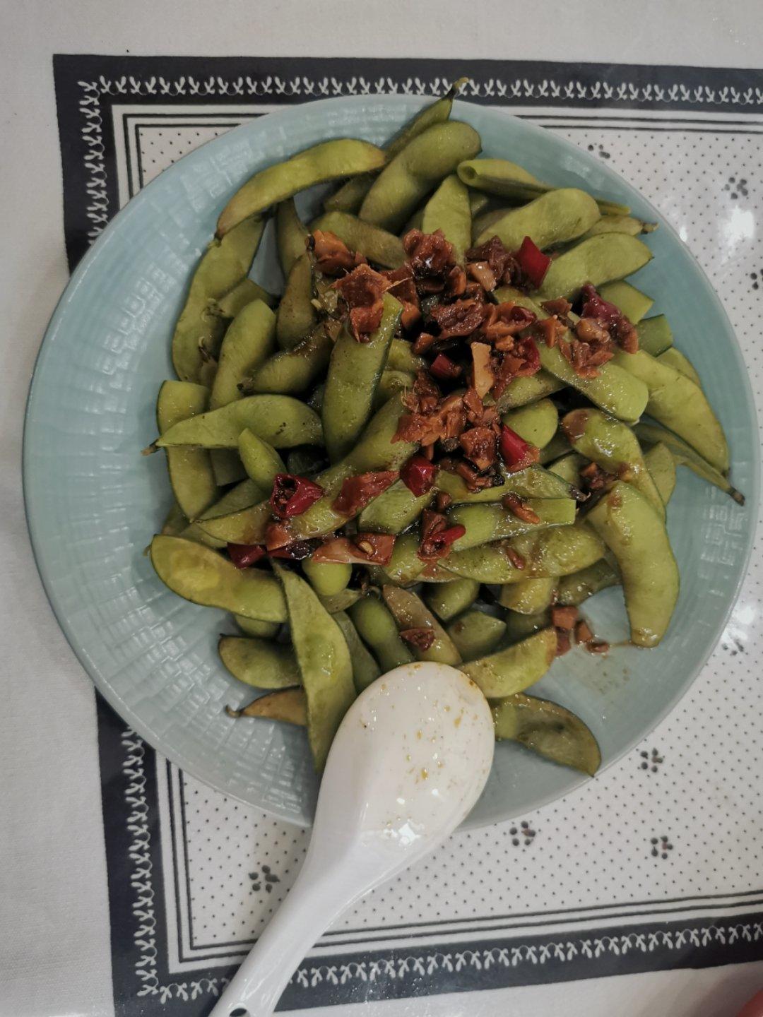 武汉夏夜狂欢菜 | 凉拌毛豆