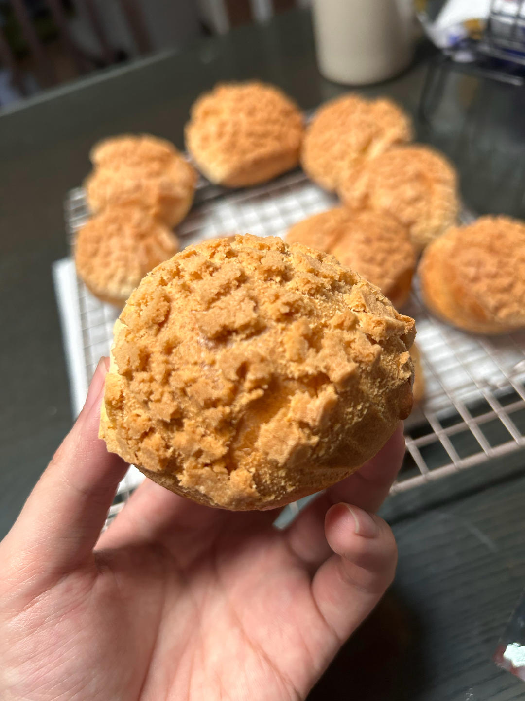 十分美味的酥皮泡芙