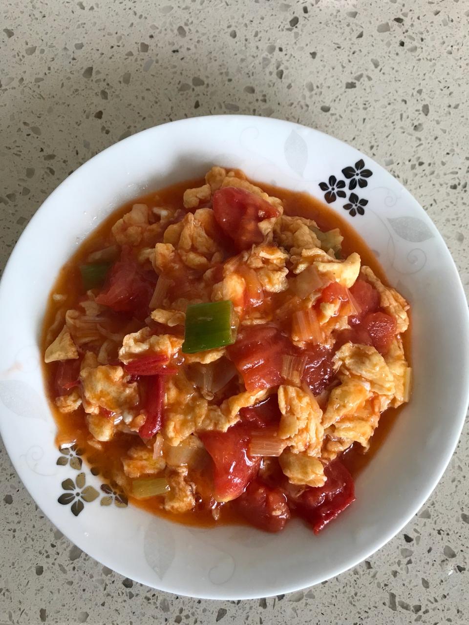 西红柿炒鸡蛋