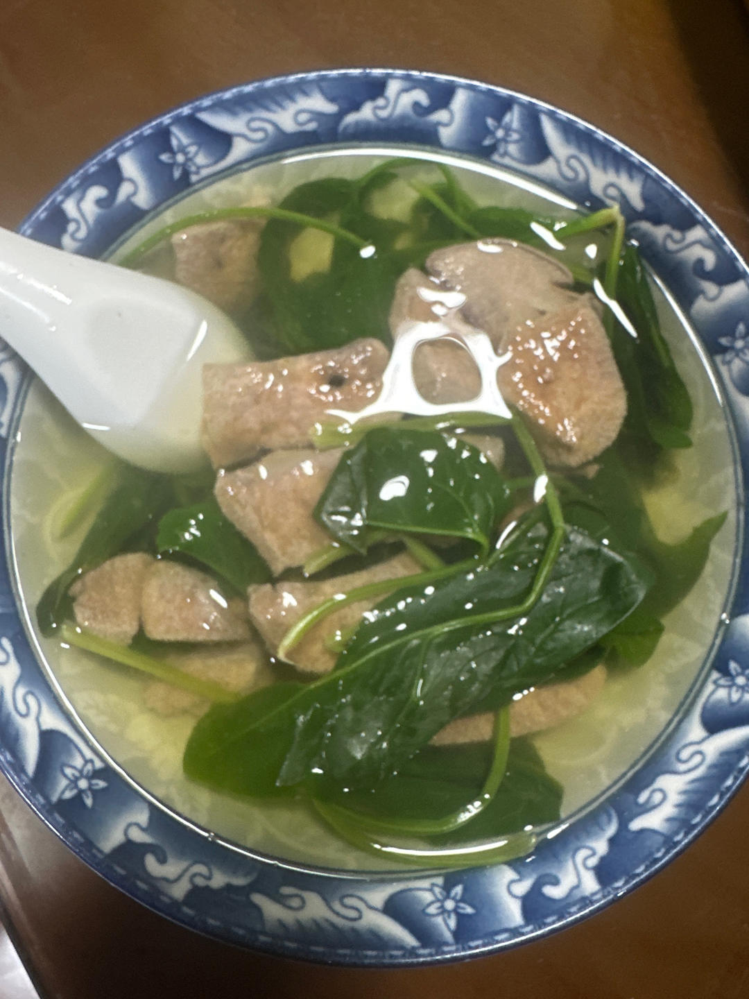 菠菜猪肝汤