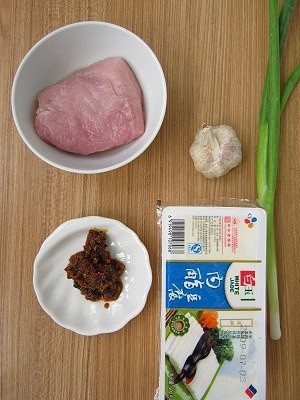 豆花肉片的做法 步骤1