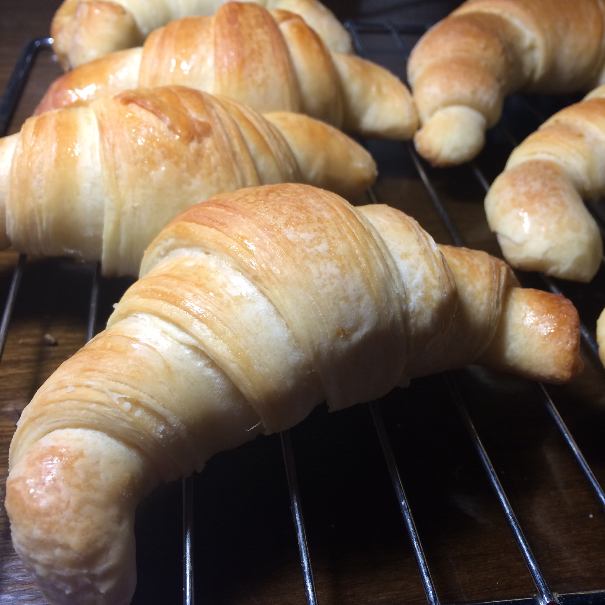 橄榄油千层牛角面包