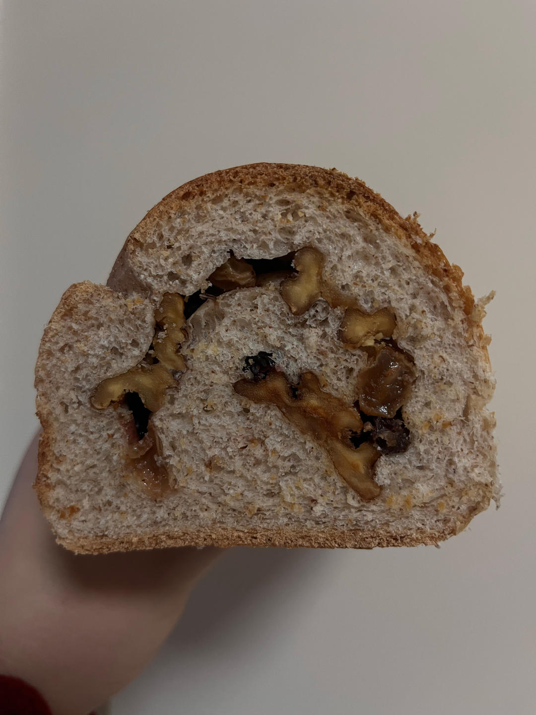 干净碳水天花板！全麦坚果大列巴🌰 低糖油，一口满足～