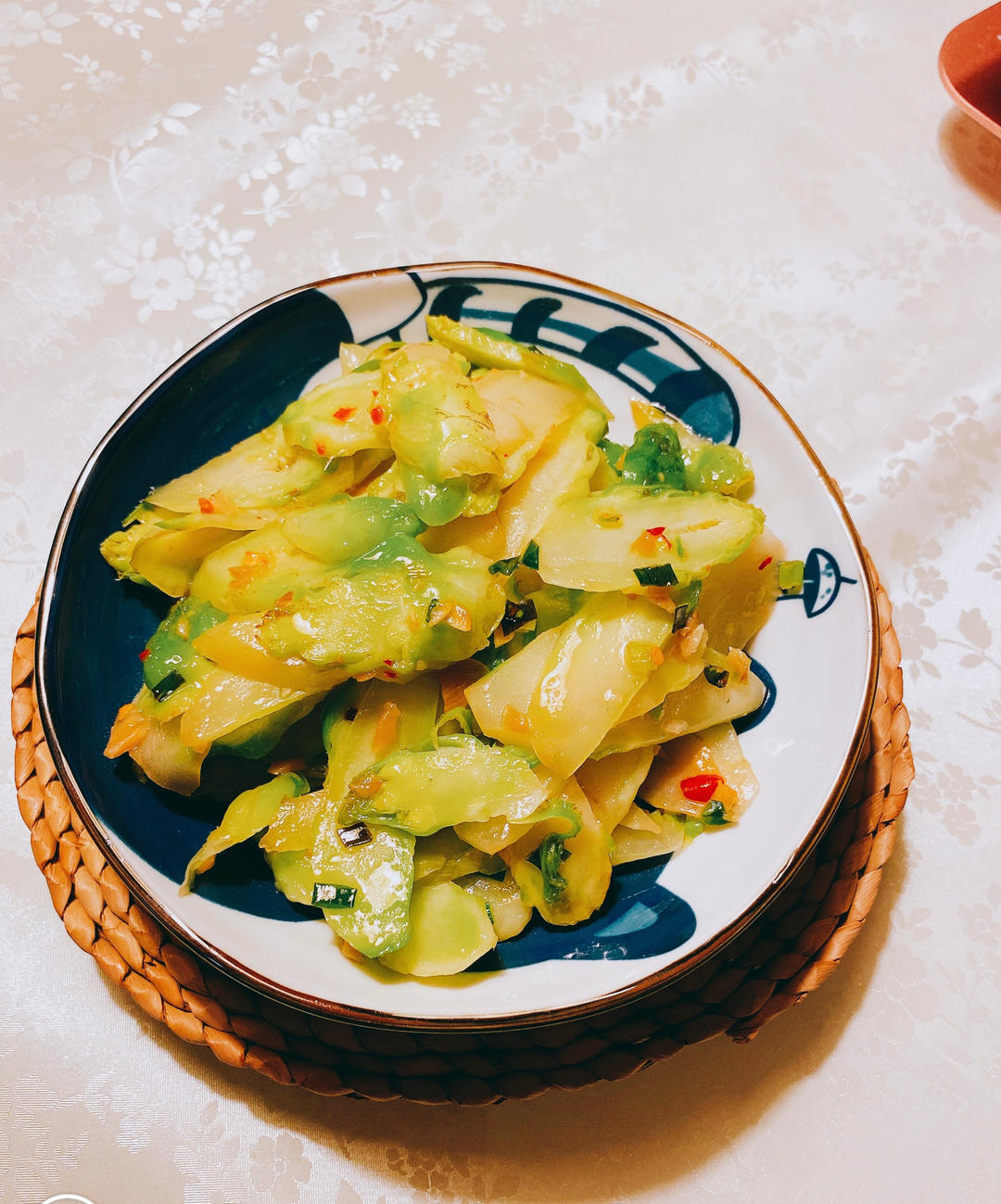 清炒儿菜（清香翠绿超好吃）