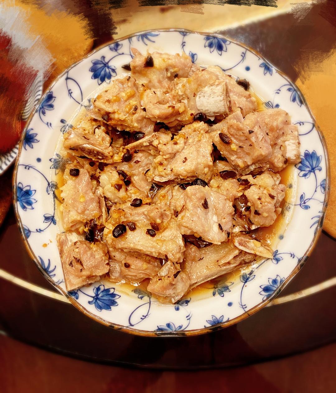 蒜蓉豆豉蒸排骨