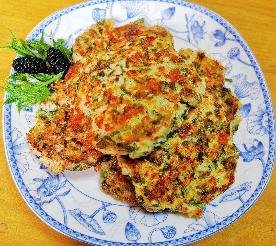 〔健身餐〕无油鸡胸肉饼