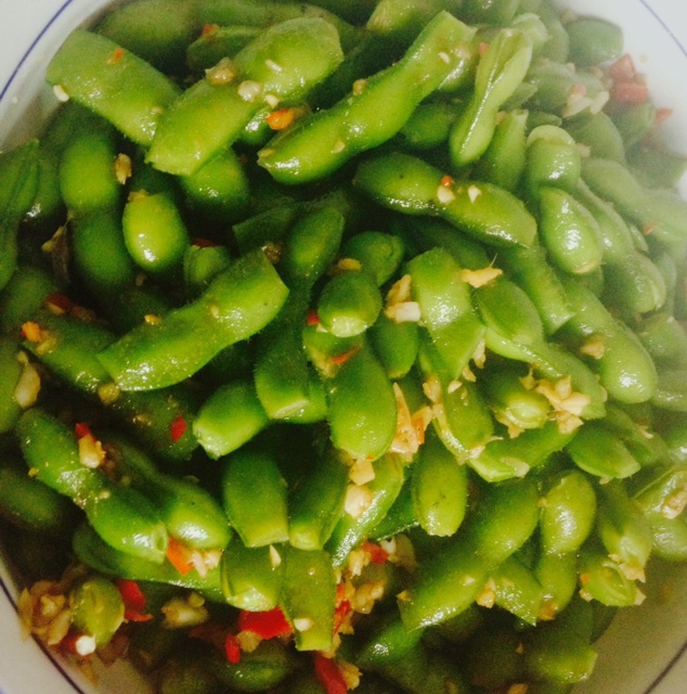 夏日爽口凉拌毛豆