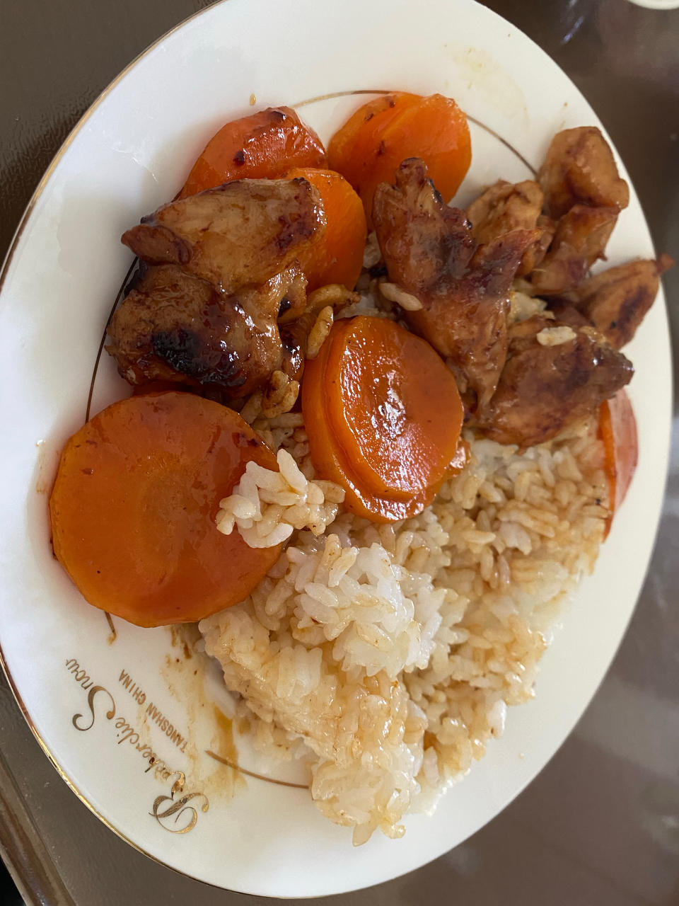 照烧鸡腿饭