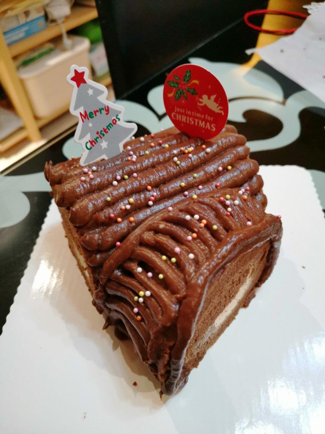 圣诞树桩蛋糕（完全攻略）