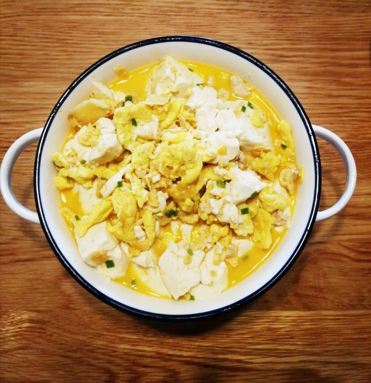 野路子第二弹 咸蛋黄鸡蛋豆腐羹