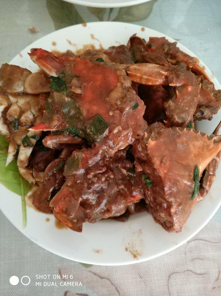 堂妈教你做酱爆螃蟹