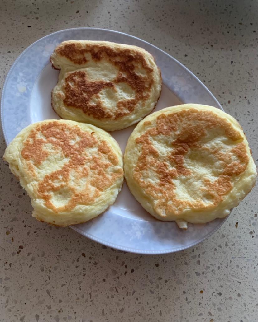 原味无油日式舒芙蕾厚松饼