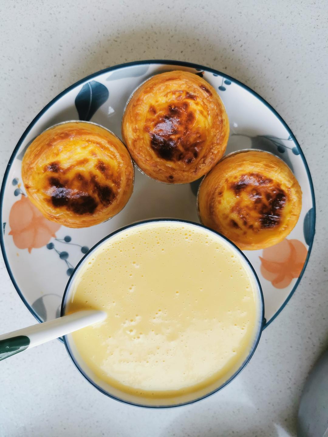 空气炸锅版全蛋葡式蛋挞『秒杀KFC』悠伴空气炸锅