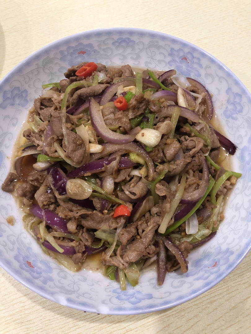 爆炒羊肉
