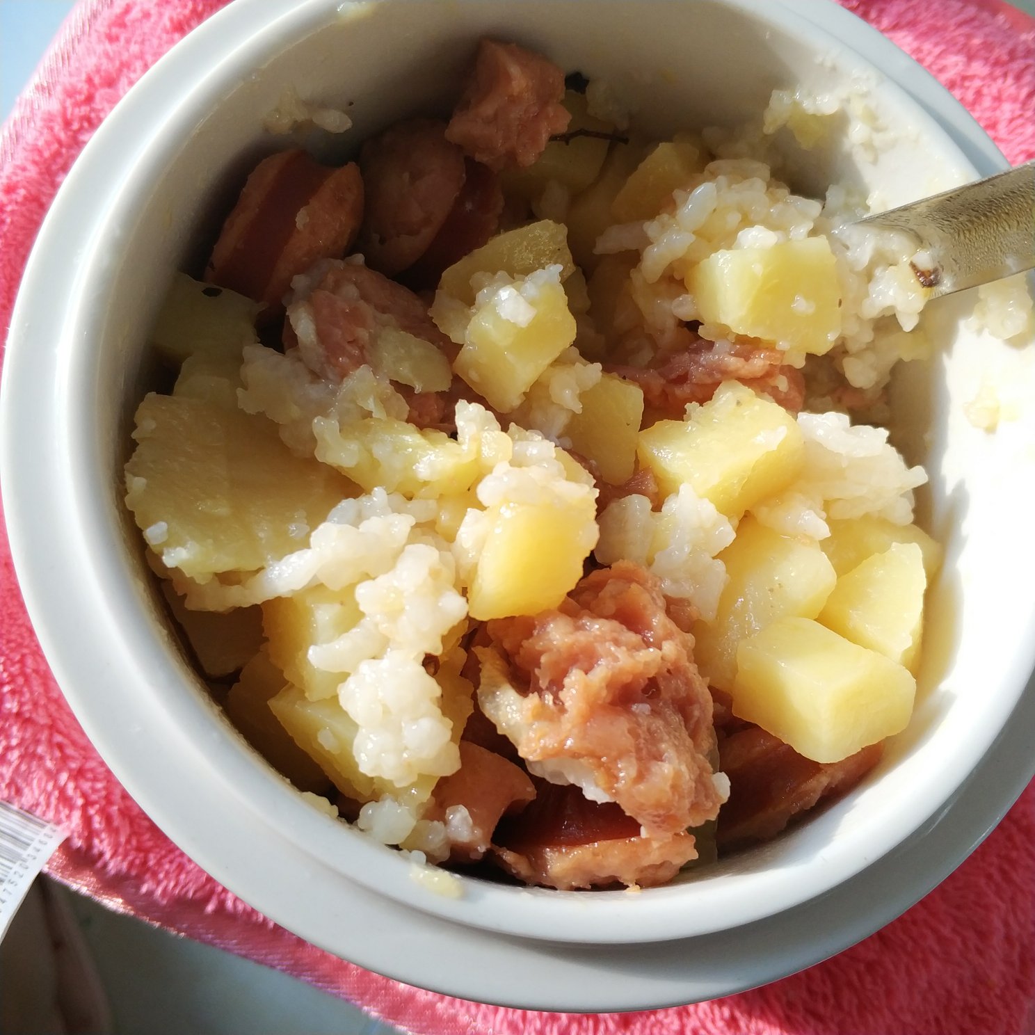 土豆焖饭（电饭锅版）