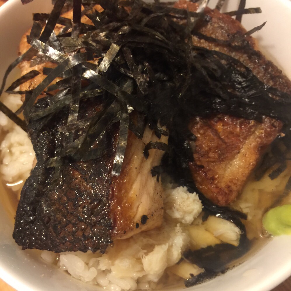 日式三文鱼茶渍饭 Salmon Chazuke with Dashi