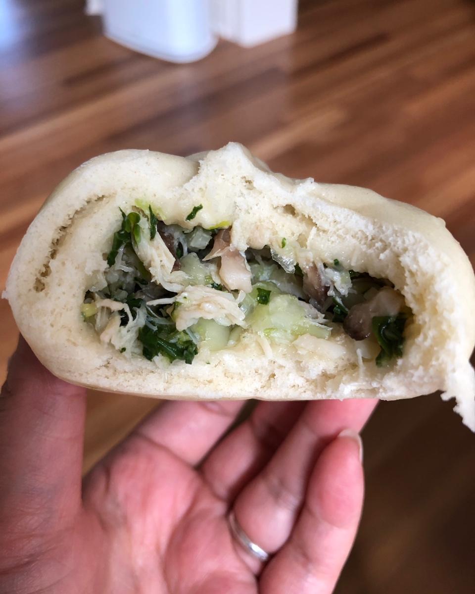 节省一半时间的大包子（另付翠绿菜包子，肉包子，腹黑包子食谱）