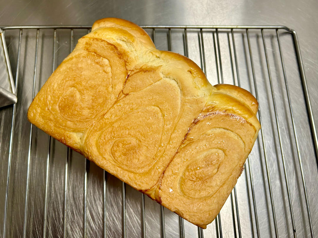 放三天依旧柔软的香草淡奶油吐司【波兰种】