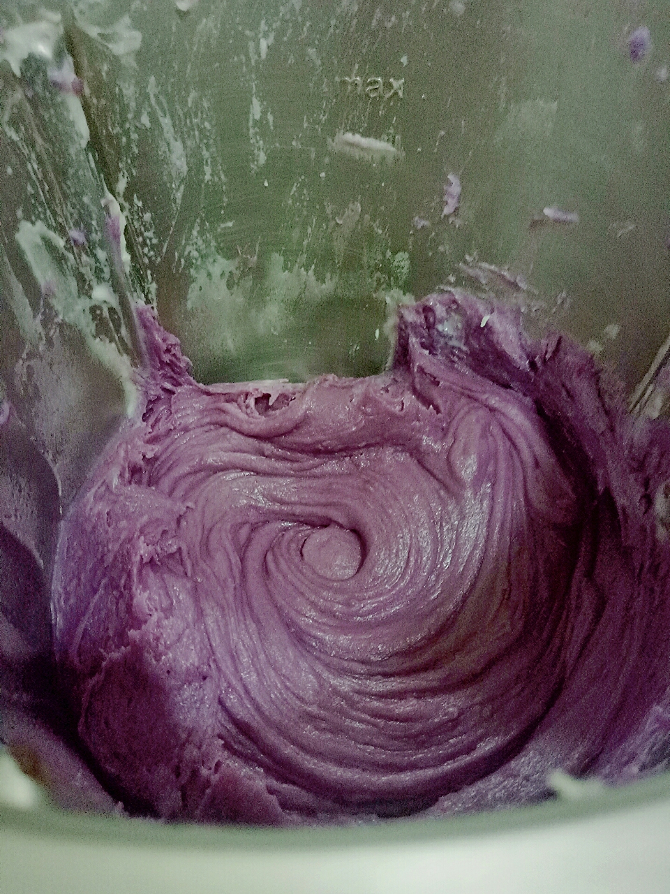 淮山紫薯双色冰激凌的做法 步骤5