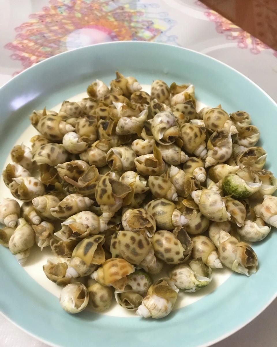 白灼花螺技巧