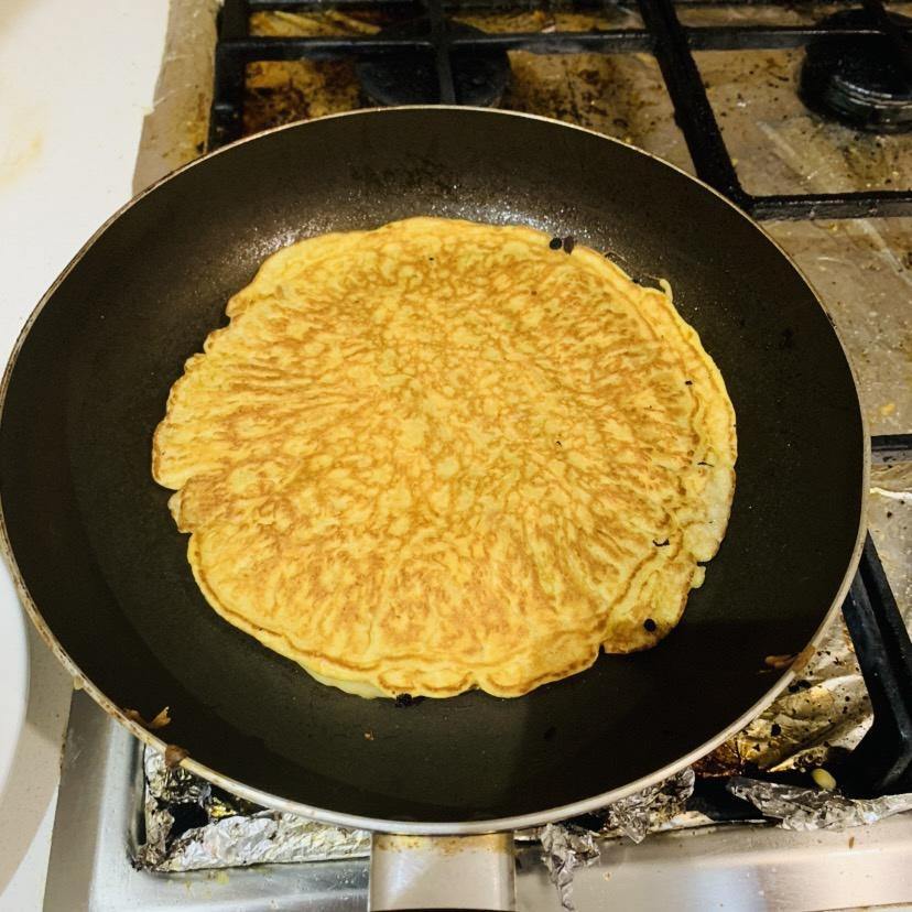 胡萝卜鸡蛋饼 炒鸡简单的快手菜