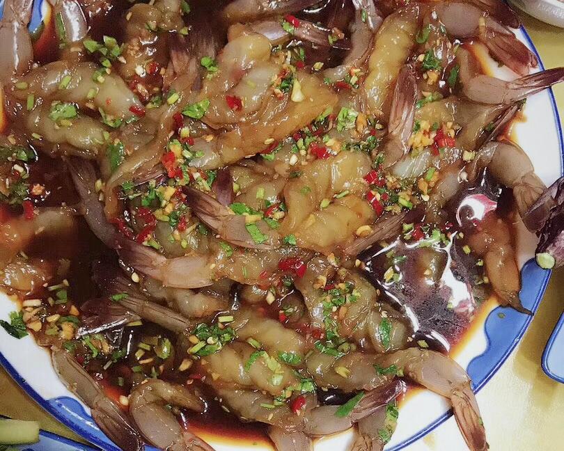 开口美味卤虾的做法