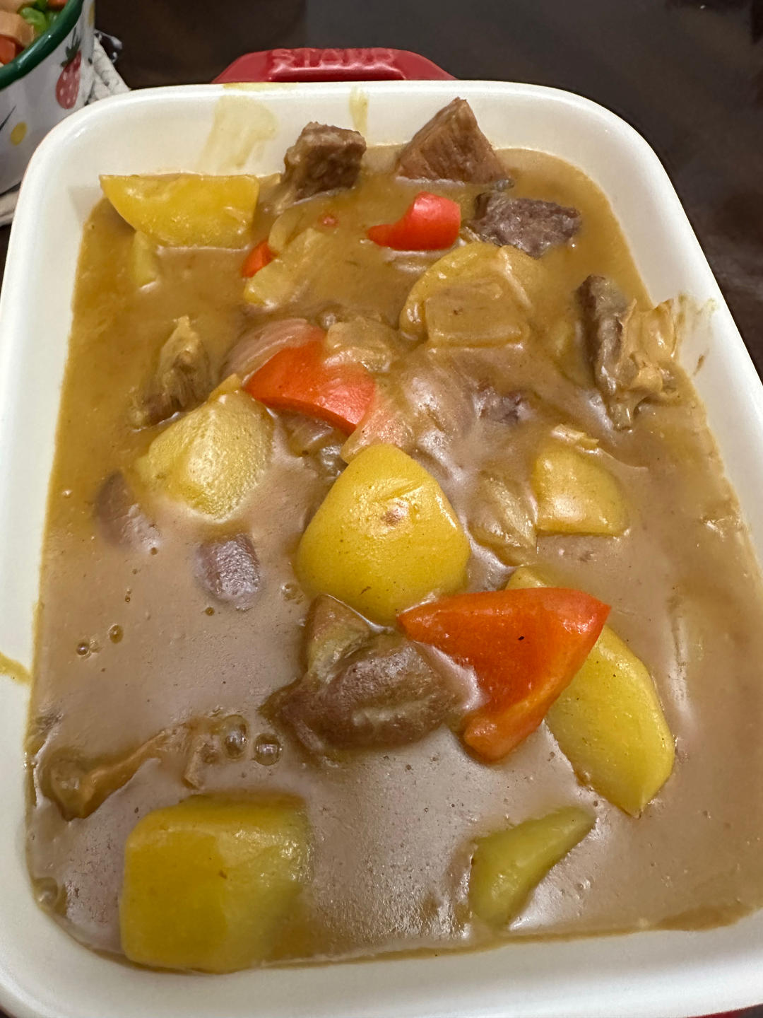 咖喱土豆炖牛腩