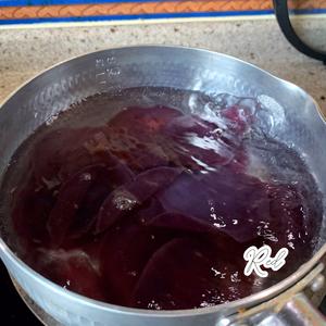凉拌紫薯粉皮的做法 步骤4